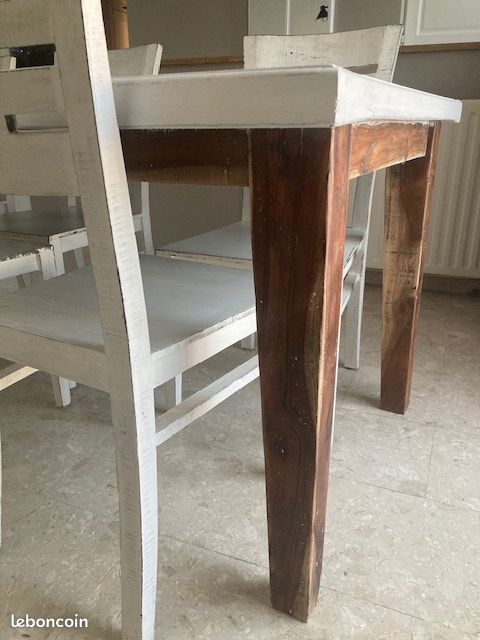 Grande table salle à manger bois jusqu'à 10 places (image 5)