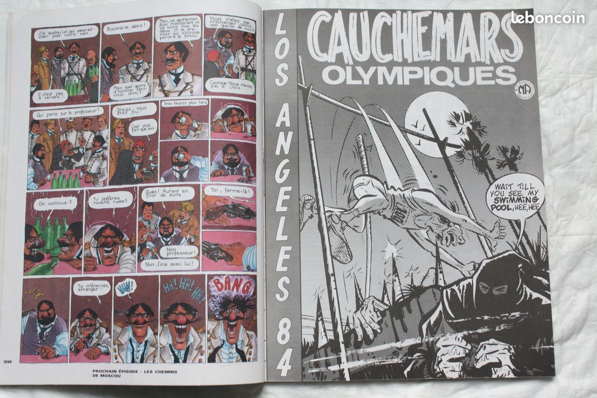 BD Métal Hurlant Aventure n°6 juillet 1984 (image 8)