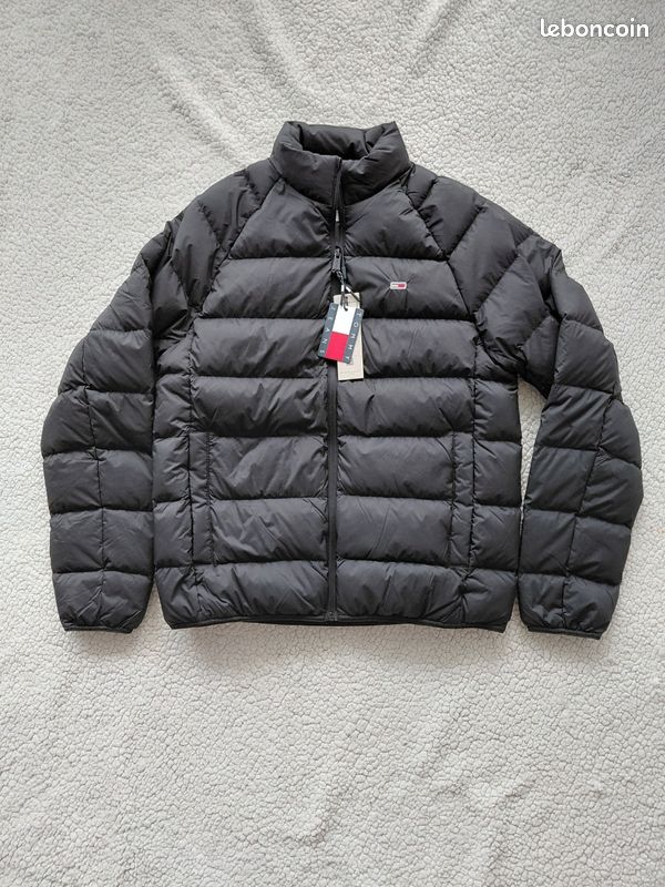Doudoune Tommy Jeans Matelassée Noire Taille S Neuve avec