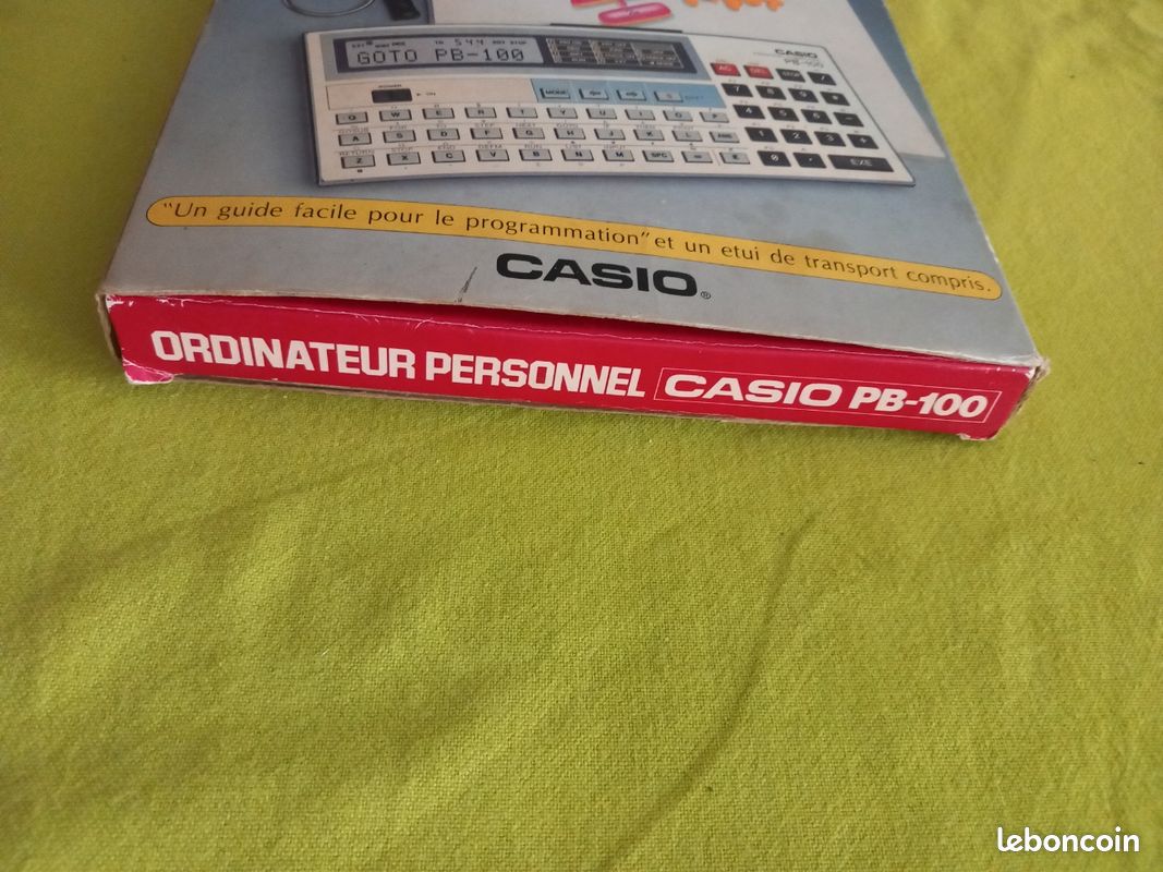 Ordinateur personnel casio PB-100 en boite (calculatrice) vintage 1984 (image 5)