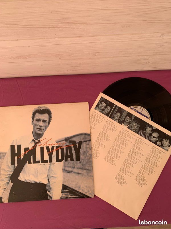 Album 33T Johnny Hallyday (image 1)