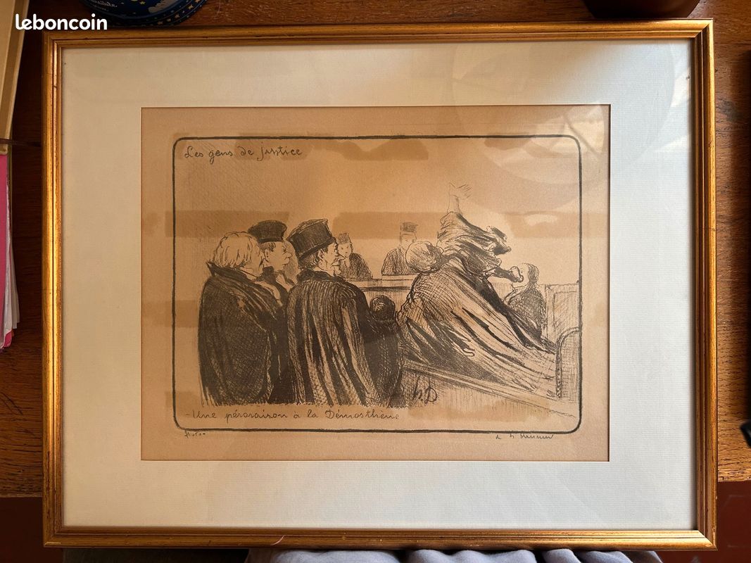 Lithographie Daumier (image 2)