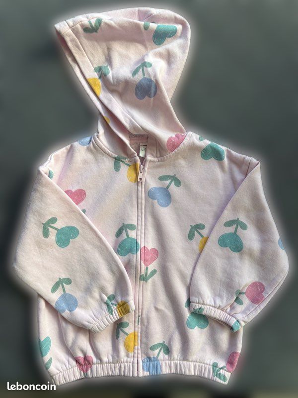 Cardigan Fille Nutmeg Taille 4-5 Ans Bleu Marine, Pull à Capuche Zippé