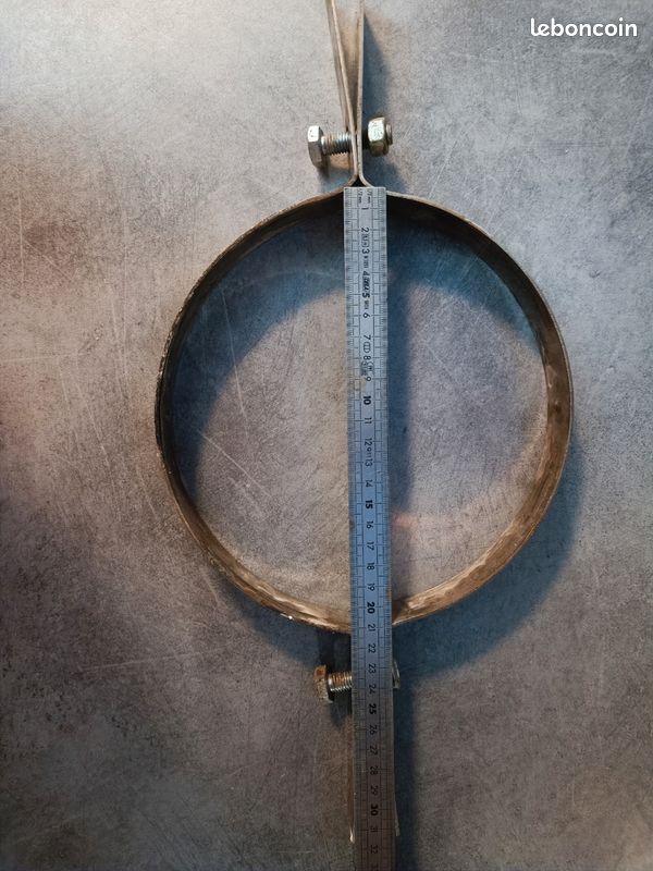 Collier de serrage conduit chemine poêle (image 1)