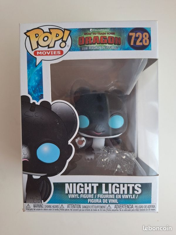 Funko Pop Dragon Night Lights #728 Collection
