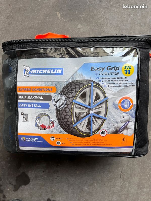 Chaines à neige Easy Grip EVO 11 de Michelin - Équipement auto