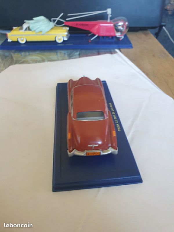 Miniature Buick Roadmaster 1:43 Tintin Au Pays De L'or Noir - Atlas, En Métal (neuf)