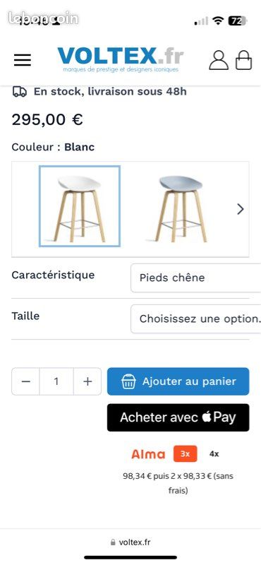Table haute et tabourets HAY (image 6)