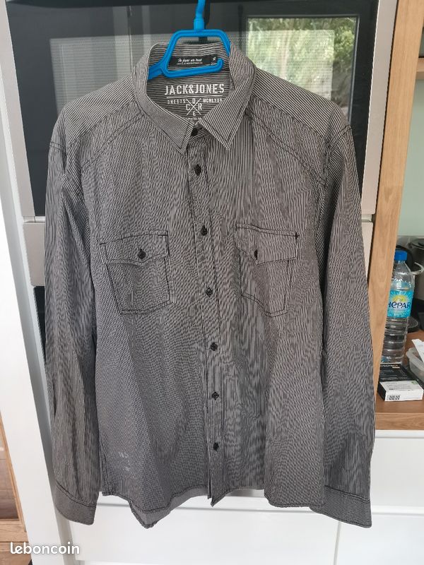 Neuve chemise manches longues Jack&Jones (image 1)