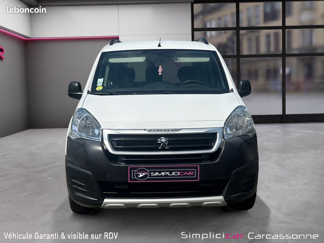 PEUGEOT PARTNER MOTRICITE RENFORCEE 1.6 HDI 90Ch Garantie 12 mois / DISTRI OK / REGUL / CLIM / ATTELAGE / (image 7)