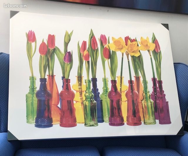 Tableau tulipe 100 x 75 (image 1)