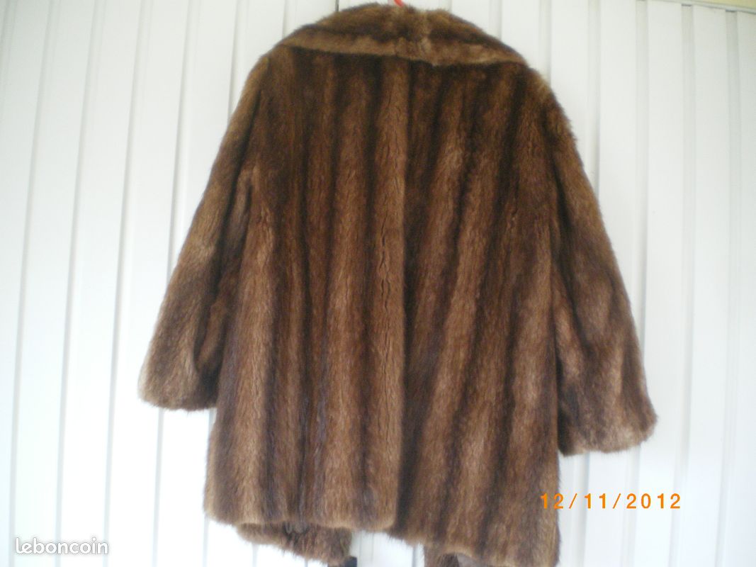 Veste fourrure lapin (image 2)