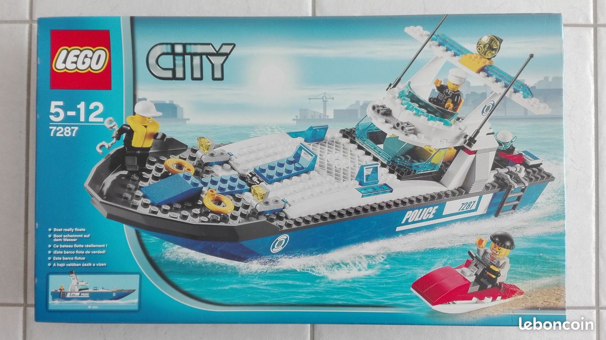Lego City Police Boat 7287 Lego Police Boat 7287 Instructions Store