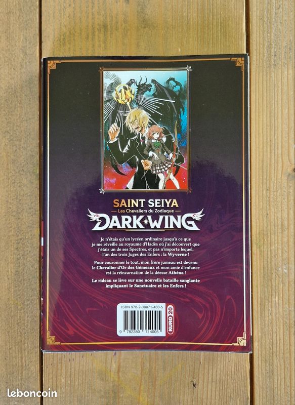 Dark wing tome 1 Saint Seiya (image 2)