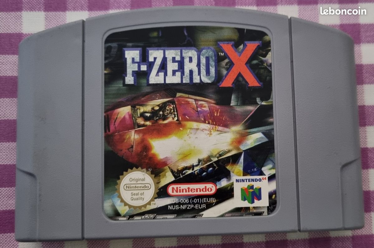 F-Zero X Nintendo 64 FR (image 1)