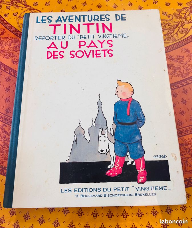 Les aventures de Tintin : au pays des soviets (image 1)