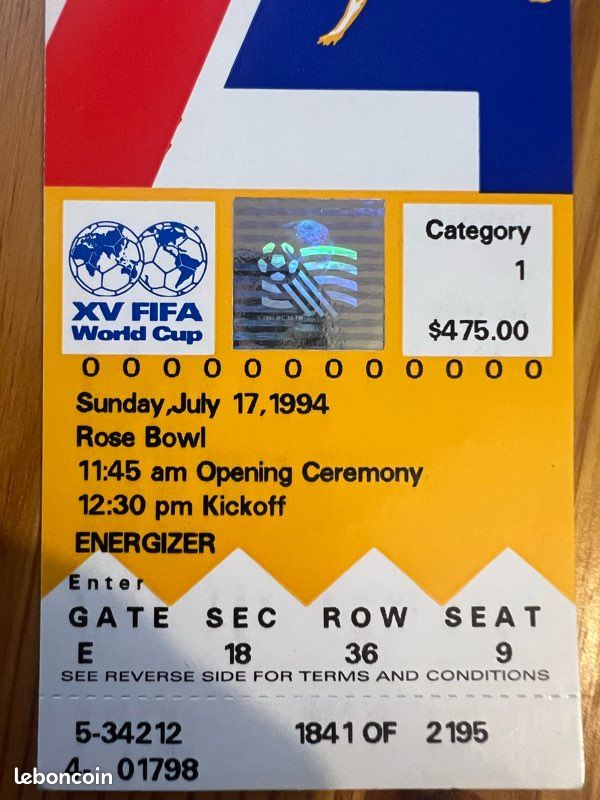 Coupe du monde de la fifa 1994 usa Banque de photographies et d’images