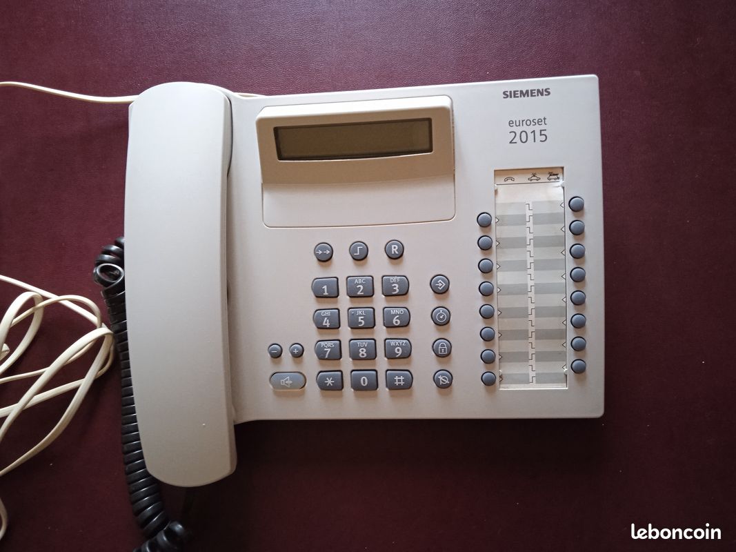 Telephone filaire SIEMENS EUROSET 2015 - Téléphones & Objets connectés