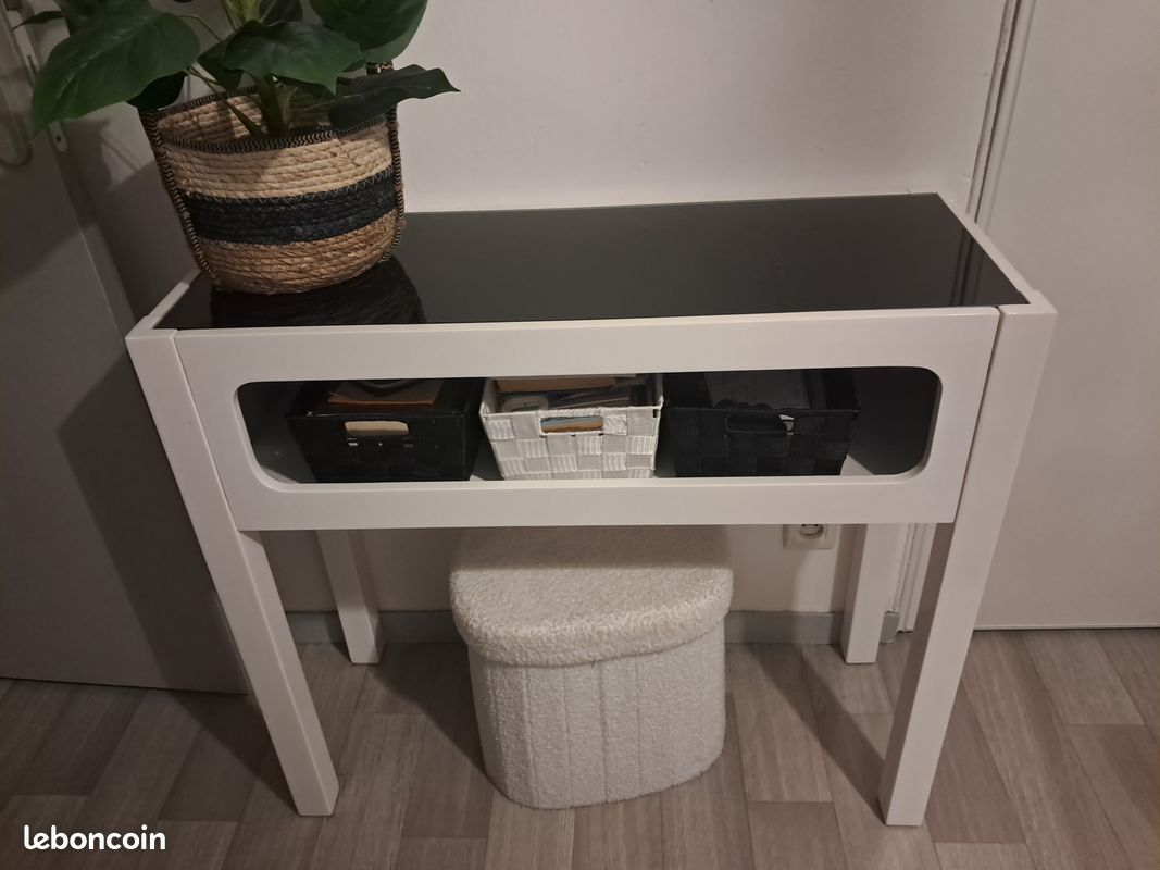 Canapé + table basse + console (image 2)