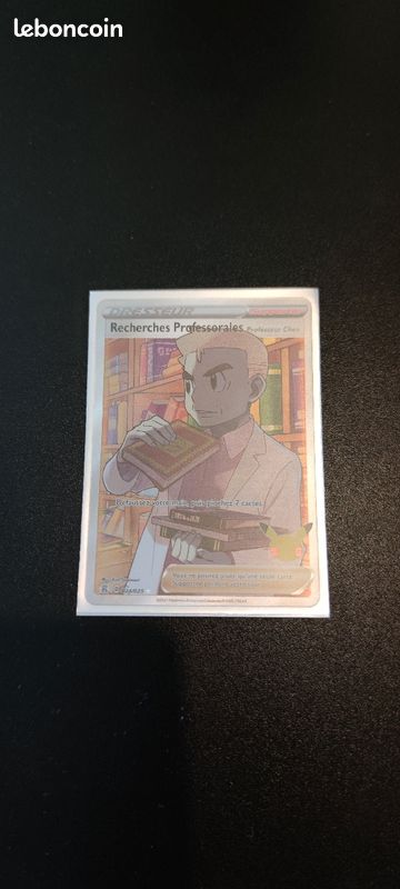 Carte pokémon Recherches professorales (image 1)