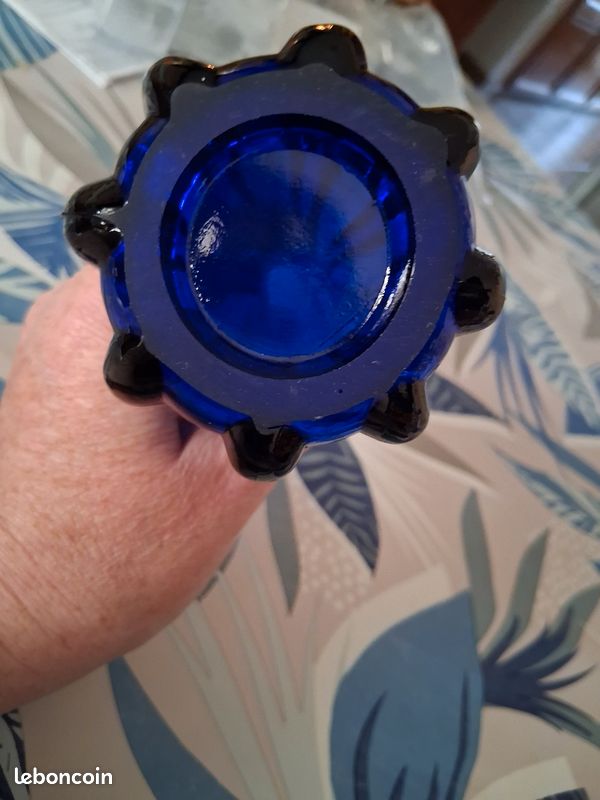 Vase à doigt bleu (image 4)