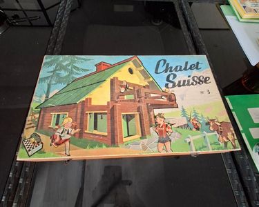 Vintage Jeujura : Le Chalet Suisse N°3, Complet