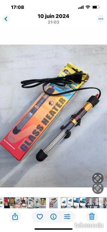 1 Chauffage pour aquarium – neuf, dans sa boîte (image 1)