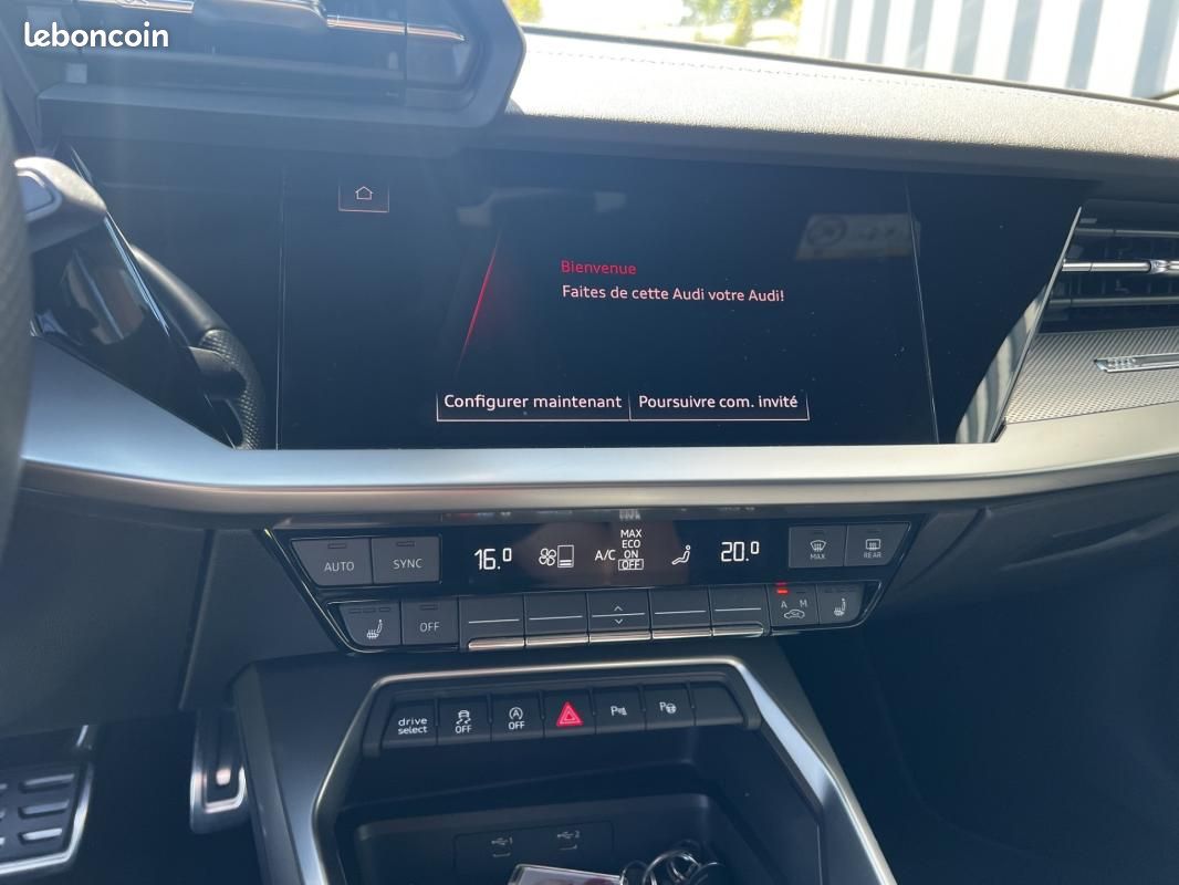 Audi A3 Berline S-LINE 35 2.0 TDI 150CH S-TRONIC7 CAMERA (image 15)