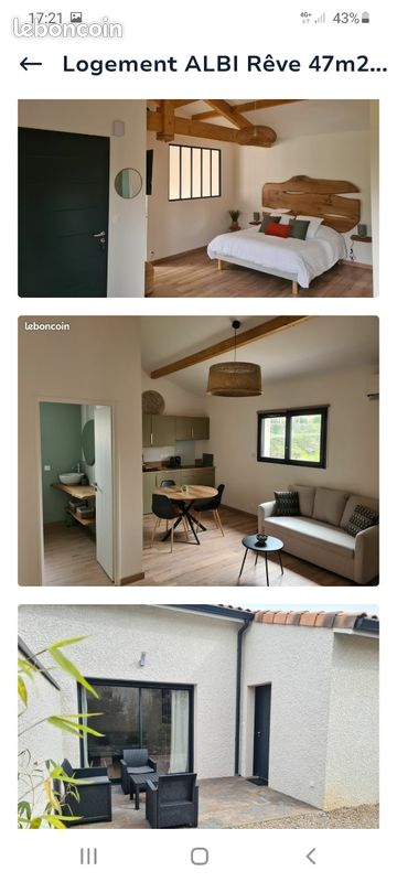 Maison 3 pièces 47 m² · à Albi · 47 m² · 800 €/mois