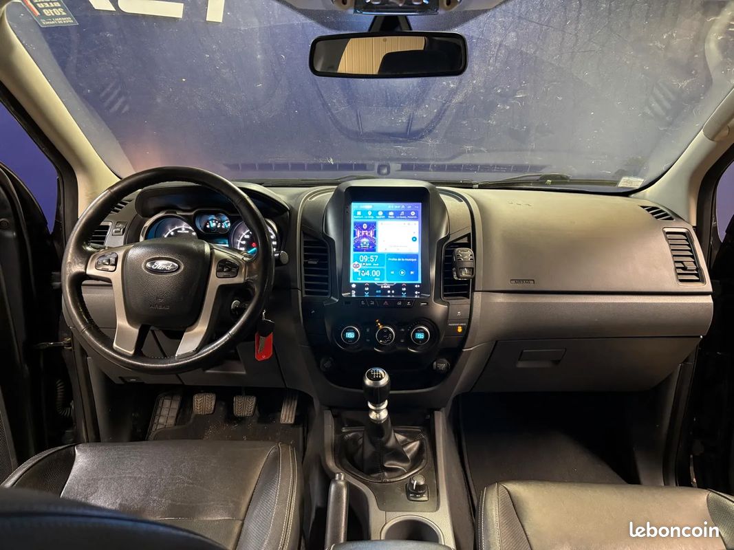FORD Ranger 3.2 D 200ch LIMITED - 2015 - CarPlay - Suivi complet - Caméra de recul - Attelage - Sièges Chauffants (image 10)