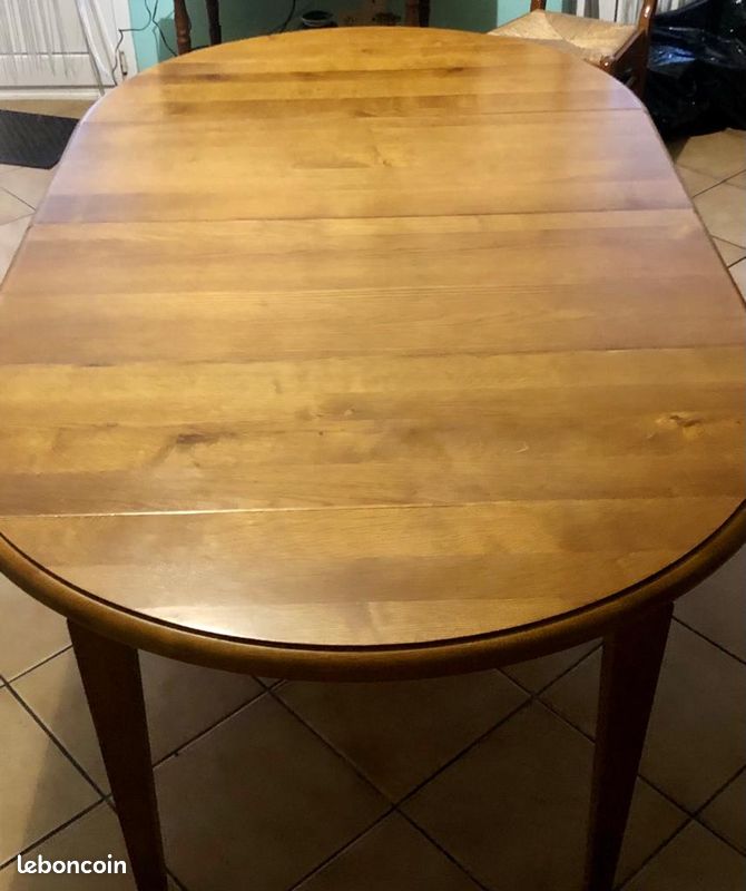 Table chêne+ chaise (image 2)