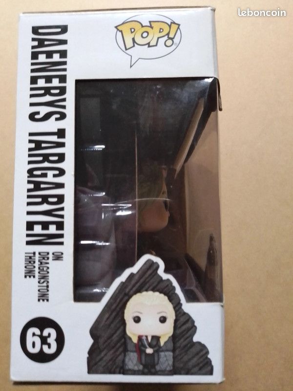 Figurine Funko Pop Daenerys Targaryen Game Of Thrones N°63 - Occasion