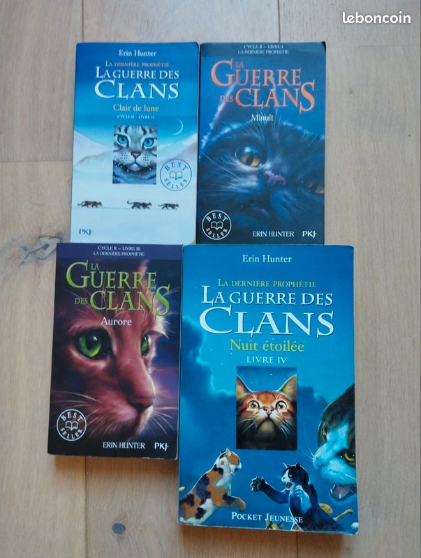 La guerre des clans cycle 2 tome 1 à 4 (image 1)