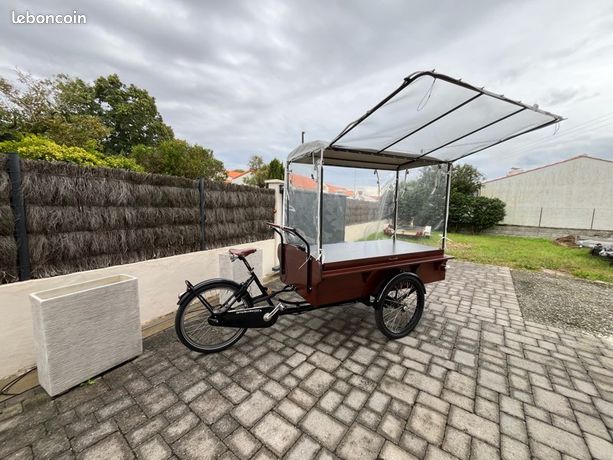 Cafe Ambulant Velo Triporteur Occasion Commerce Ambulant - Main Image