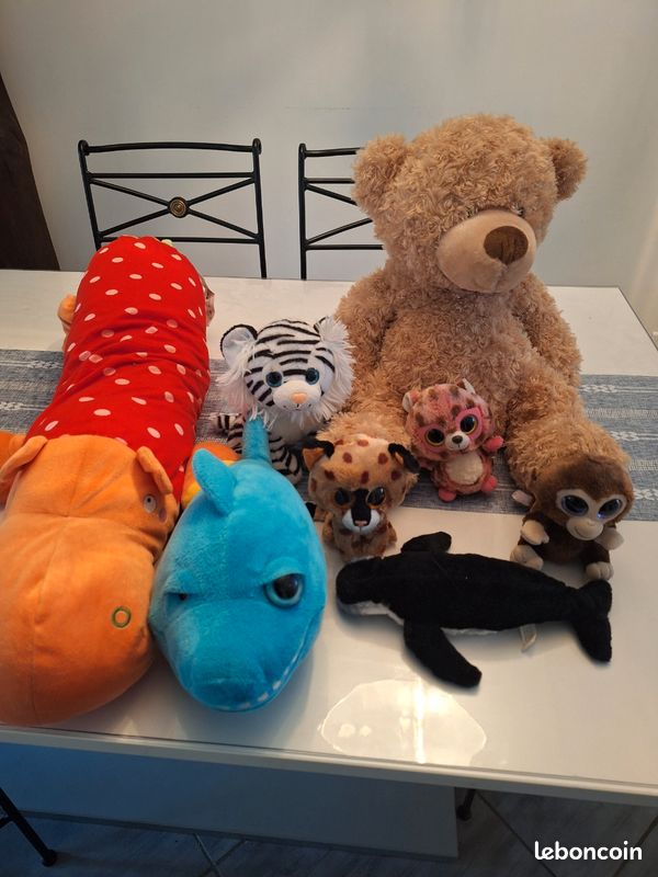 Lot de 8 peluches (image 3)