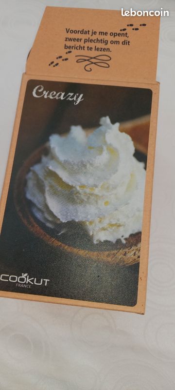Appareil cookut pour chantilly minute - boite neuve (image 5)