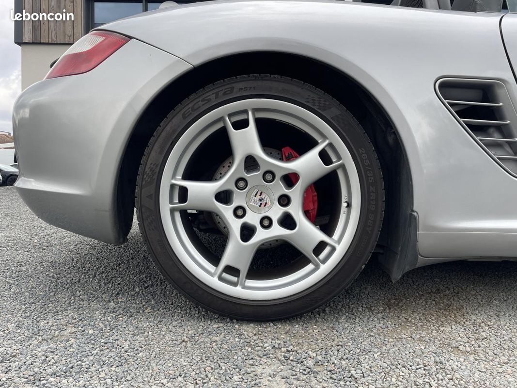 PORSCHE BOXSTER S 3.2i 280 CH TYPE 987 CABRIOLET BVM6-PACK CHRONO-BOSE-GARANTIE 12 MOIS- (image 9)