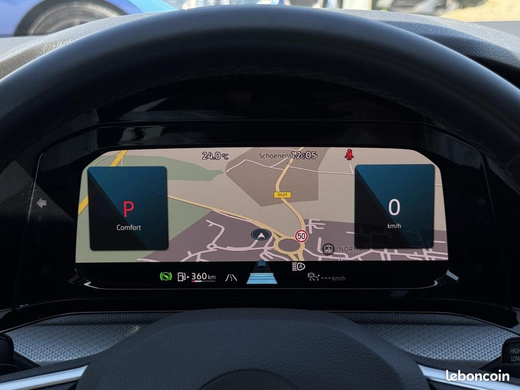 VOLKSWAGEN GOLF 8 VIII 2.0 TDI 116ch DSG 7 Active Pano Matrix Navi CarPlay Acc Siege Chauffant (image 29)