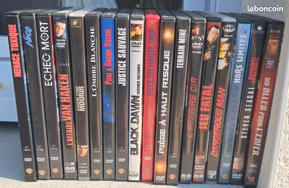 [Réservé AndréCitroën] Lot DVD - Seagal + Comimssaire Moulin (image 2)