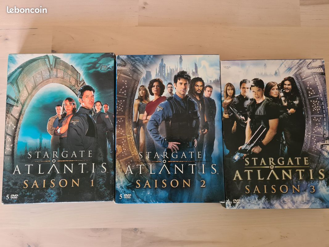 DVD Stargate Atlantis saison 1, 2, 3 (image 1)