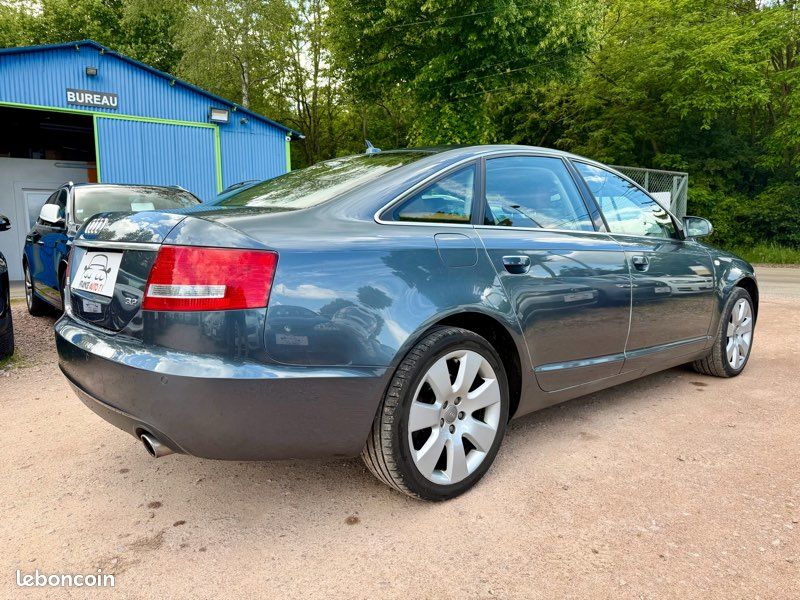 Audi a6 berline 3.2l fsi 255cv boite automatique finition ambition luxe 173.400kms 08/2007 siège électrique phares xénon gps bluetooth (image 4)