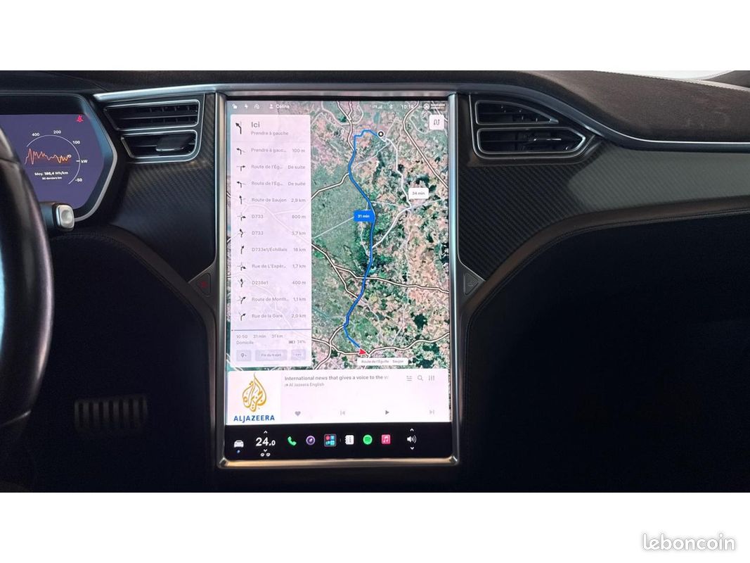 TESLA MODEL S 85D / 700 ch / SUPERCHARGE GRATUITE / TOIT OUVRANT / SOH 91% (image 22)
