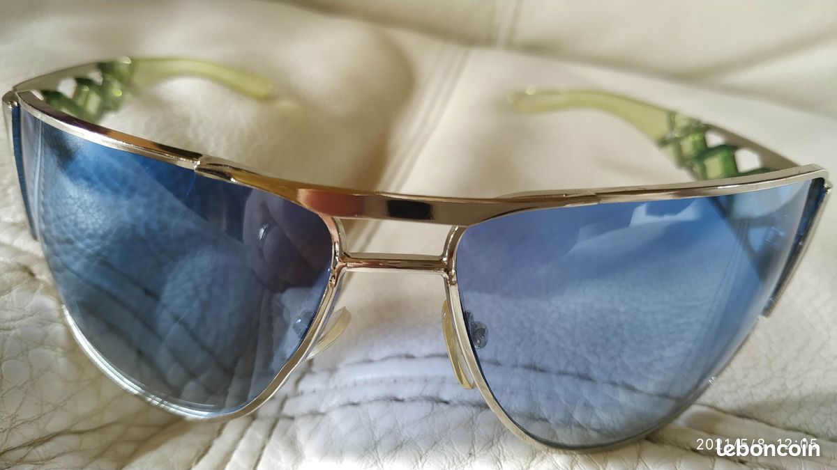 Lunettes de soleil femme graduées bleu (image 1)