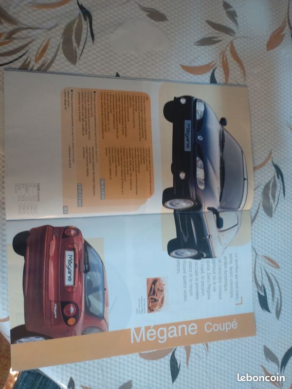 Mégane coupé flyer époque gamme 1999 (image 7)