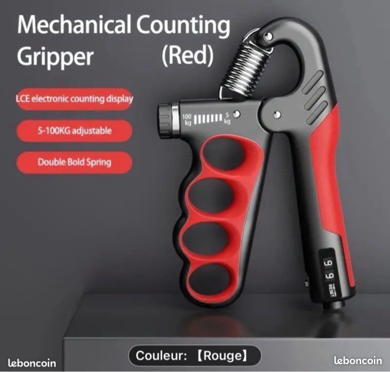 10-40kg Hand Grip Musculation,Hand Grip Ajustable,Avant Bras Musculation Pour Renforcer L