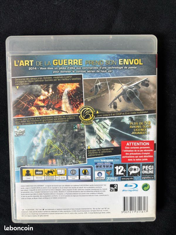 Tom clancy’s hawx jeux ps3 (image 3)