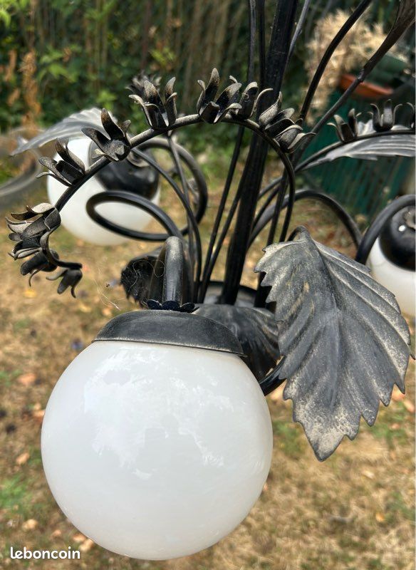 Lustre à suspendre vintage (image 4)