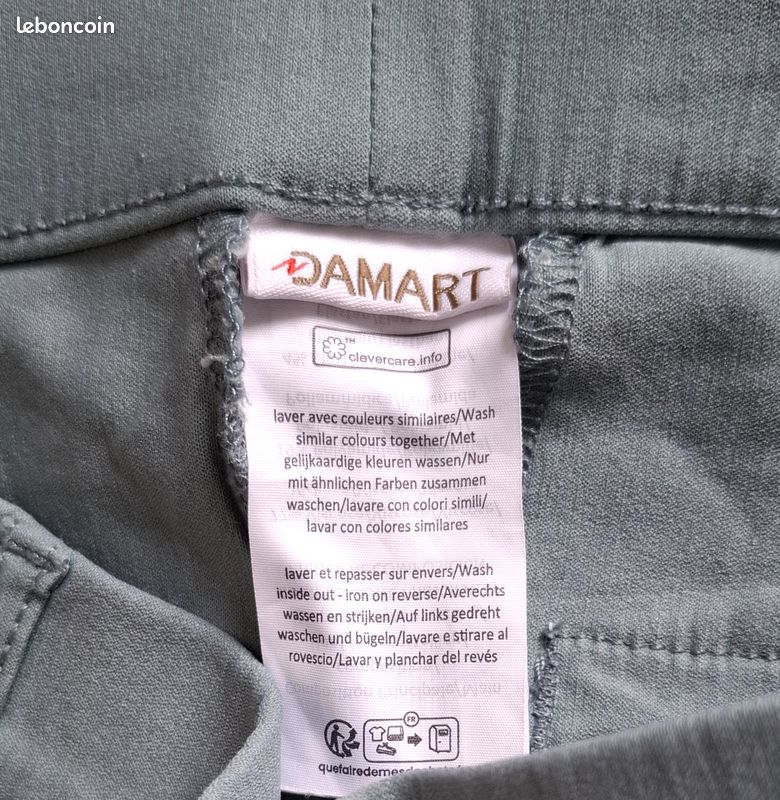 Pantalon femme 7/8 taille 38 (image 4)
