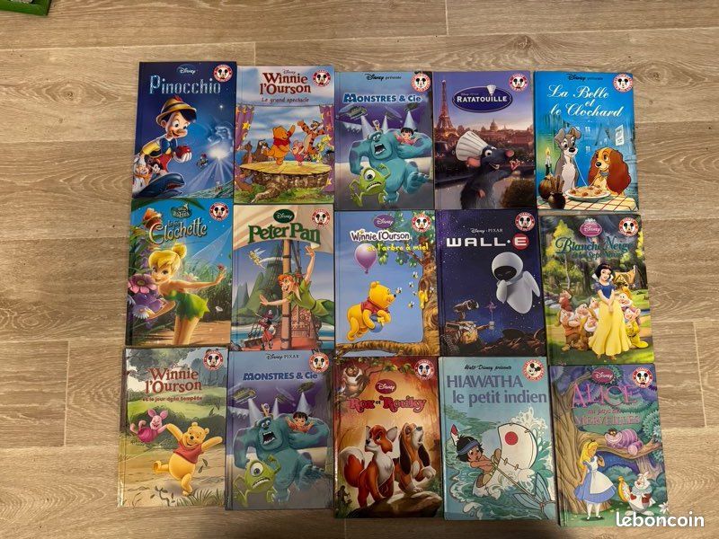 Lot de 14 livres Disney — Collection Club du Livre (image 2)