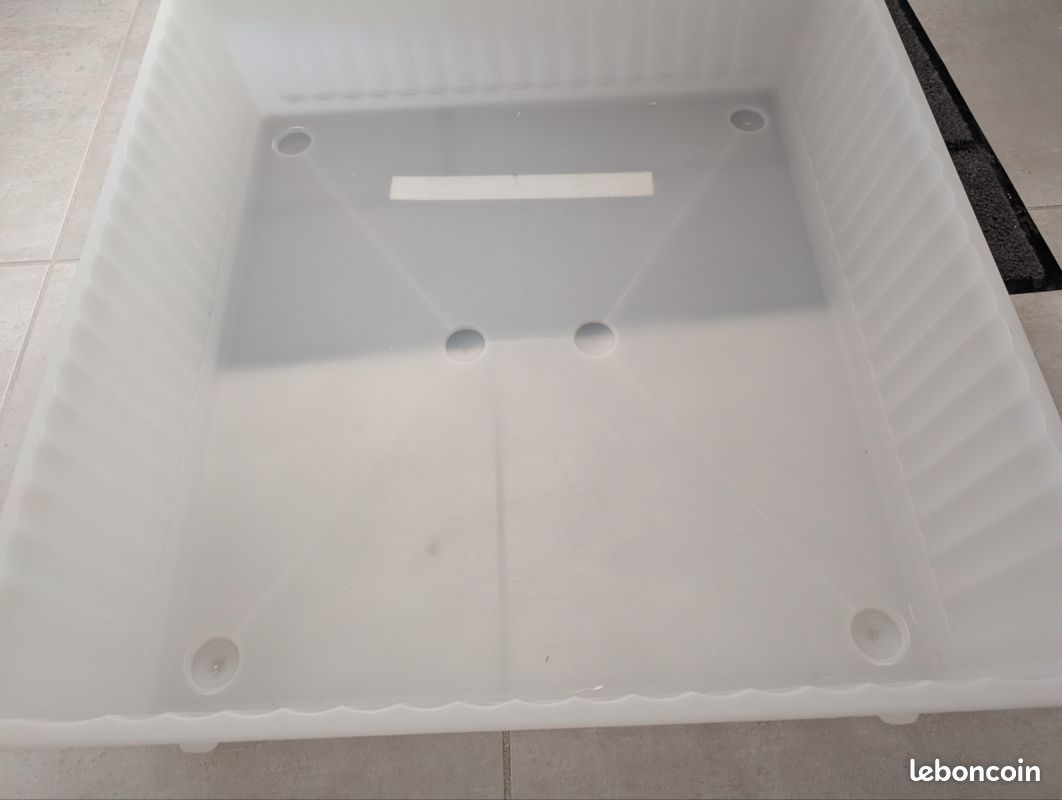 URGENT - Boîtes Rangements Blanches Plastique (image 5)